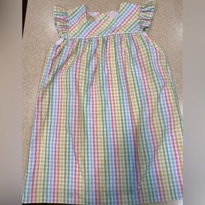 TBBC Bright Plaid Dress Girls Size 12